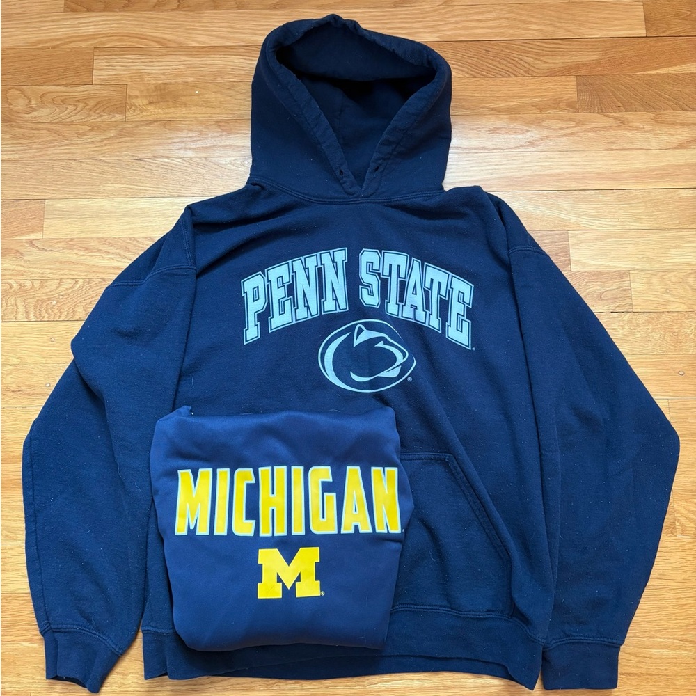 Vintage Michigan Hoodie